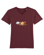 Hello Tricou mânecă scurtă guler V Bărbat Presenter