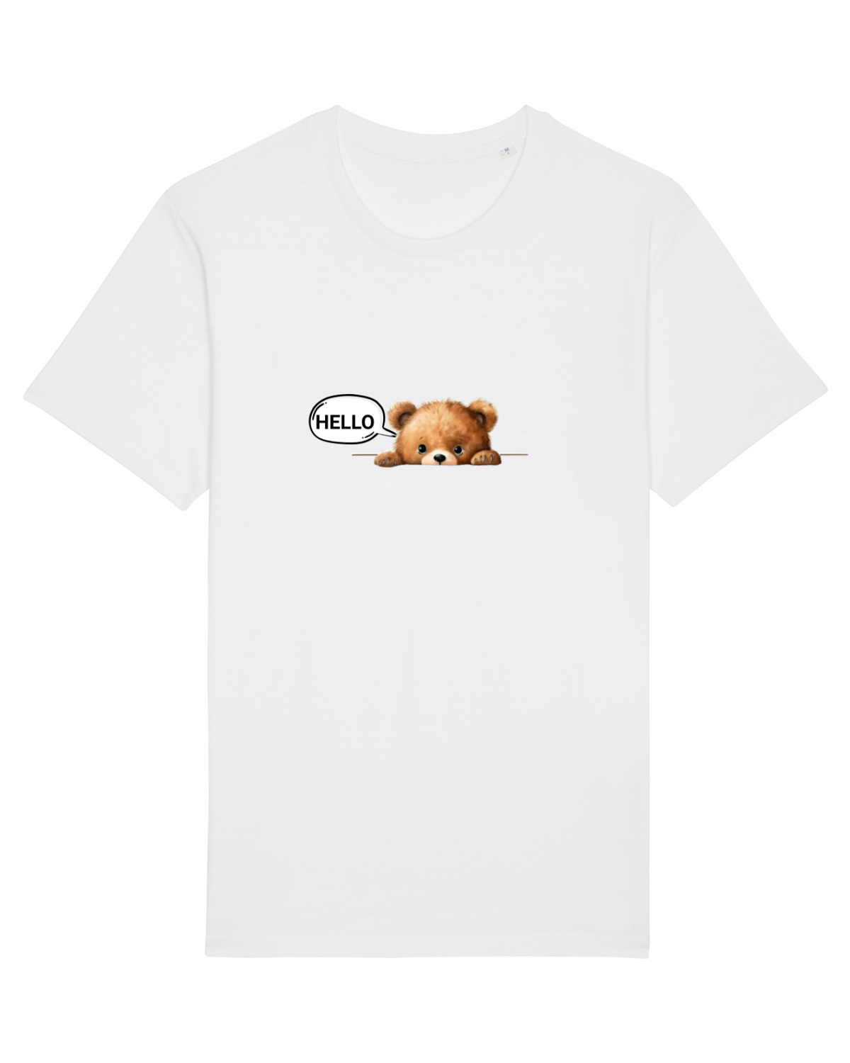 Tricou mânecă scurtă Unisex Rocker White
