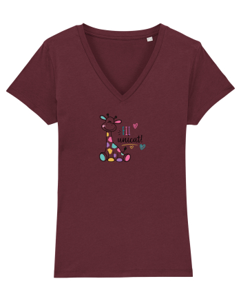 Fii unicat  Burgundy