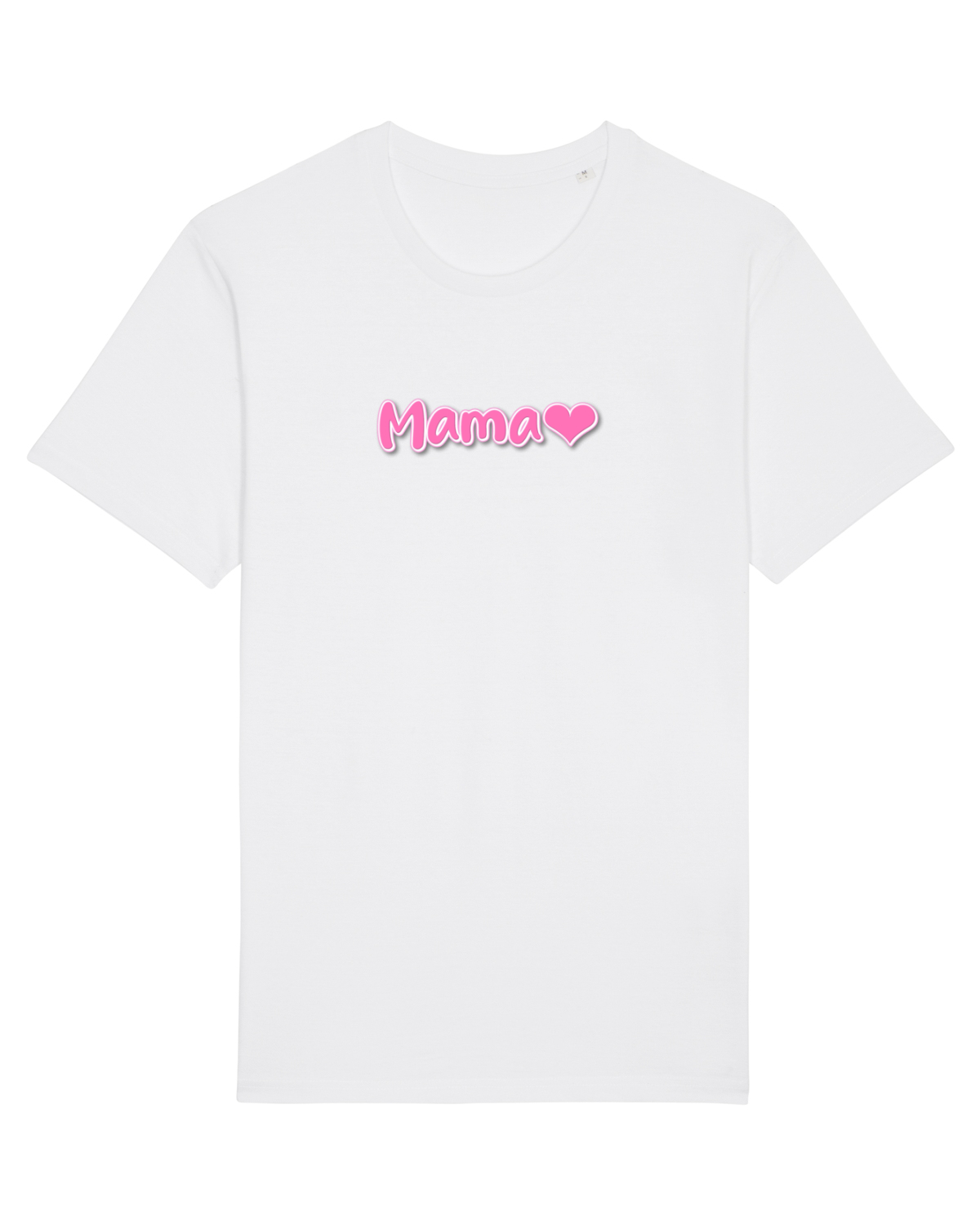 Tricou mânecă scurtă Unisex Rocker White