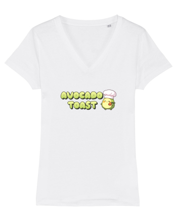 Avocado toast  White