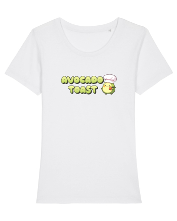 Avocado toast  White