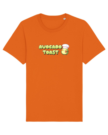 Avocado toast  Bright Orange