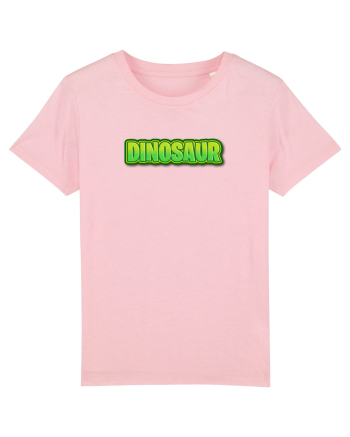 Dinosaur  Cotton Pink