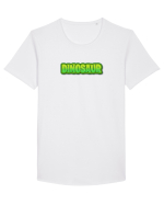 Dinosaur  Tricou mânecă scurtă guler larg Bărbat Skater
