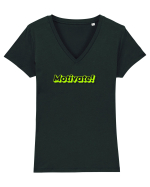Motivate! Tricou mânecă scurtă guler V Damă Evoker