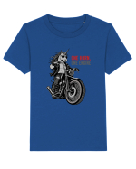 Unicorn Motor Unicorn Motorcycle Rider Graphic for Bikers and Motorcycle Tricou mânecă scurtă  Copii Mini Creator