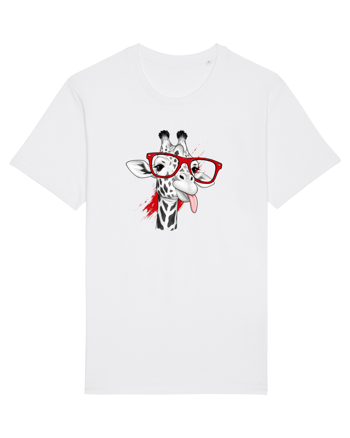 Tricou mânecă scurtă Unisex Rocker White