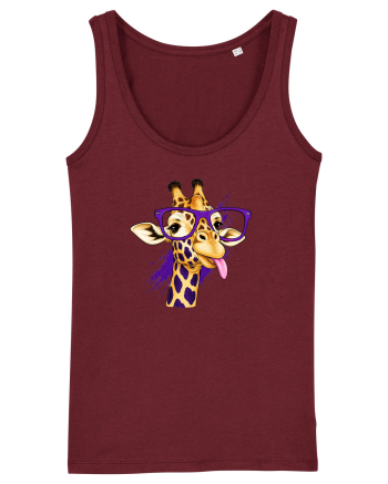 Girafă cool Burgundy