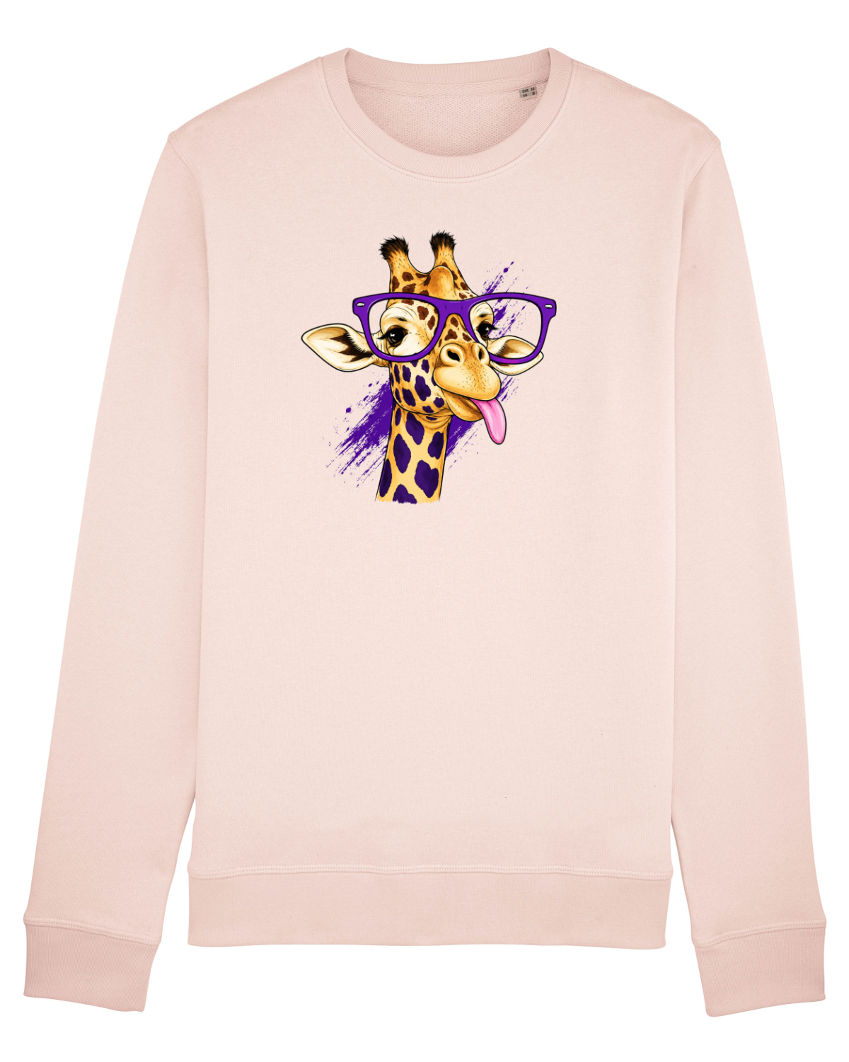 Bluză mânecă lungă Unisex Rise Candy Pink