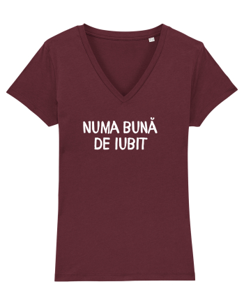 Numa bună de iubit Burgundy