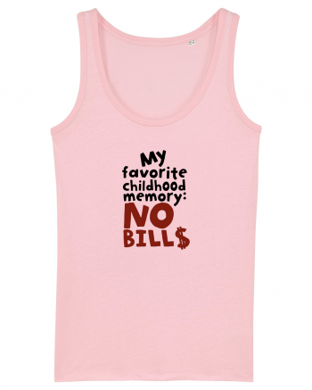 My favourite childhood memory: No Bills (black) Cotton Pink