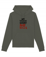 My favourite childhood memory: No Bills (black) Hanorac Unisex Drummer