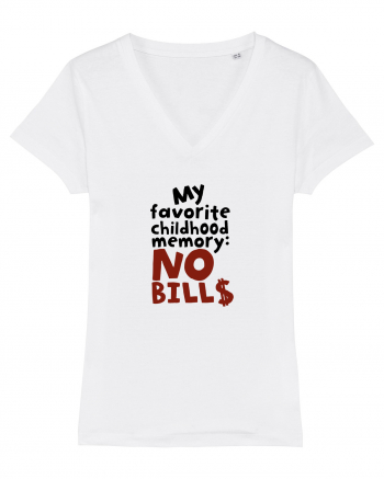 My favourite childhood memory: No Bills (black) White