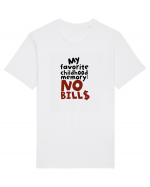 My favourite childhood memory: No Bills (black) Tricou mânecă scurtă Unisex Rocker