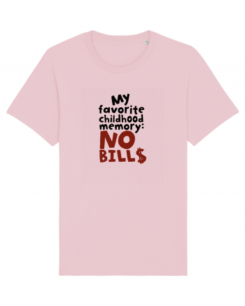 My favourite childhood memory: No Bills (black) Cotton Pink