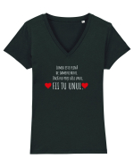 Fii tu unul Tricou mânecă scurtă guler V Damă Evoker