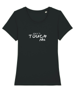 Don't touch me Tricou mânecă scurtă guler larg fitted Damă Expresser