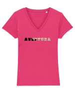 Aventura  Tricou mânecă scurtă guler V Damă Evoker