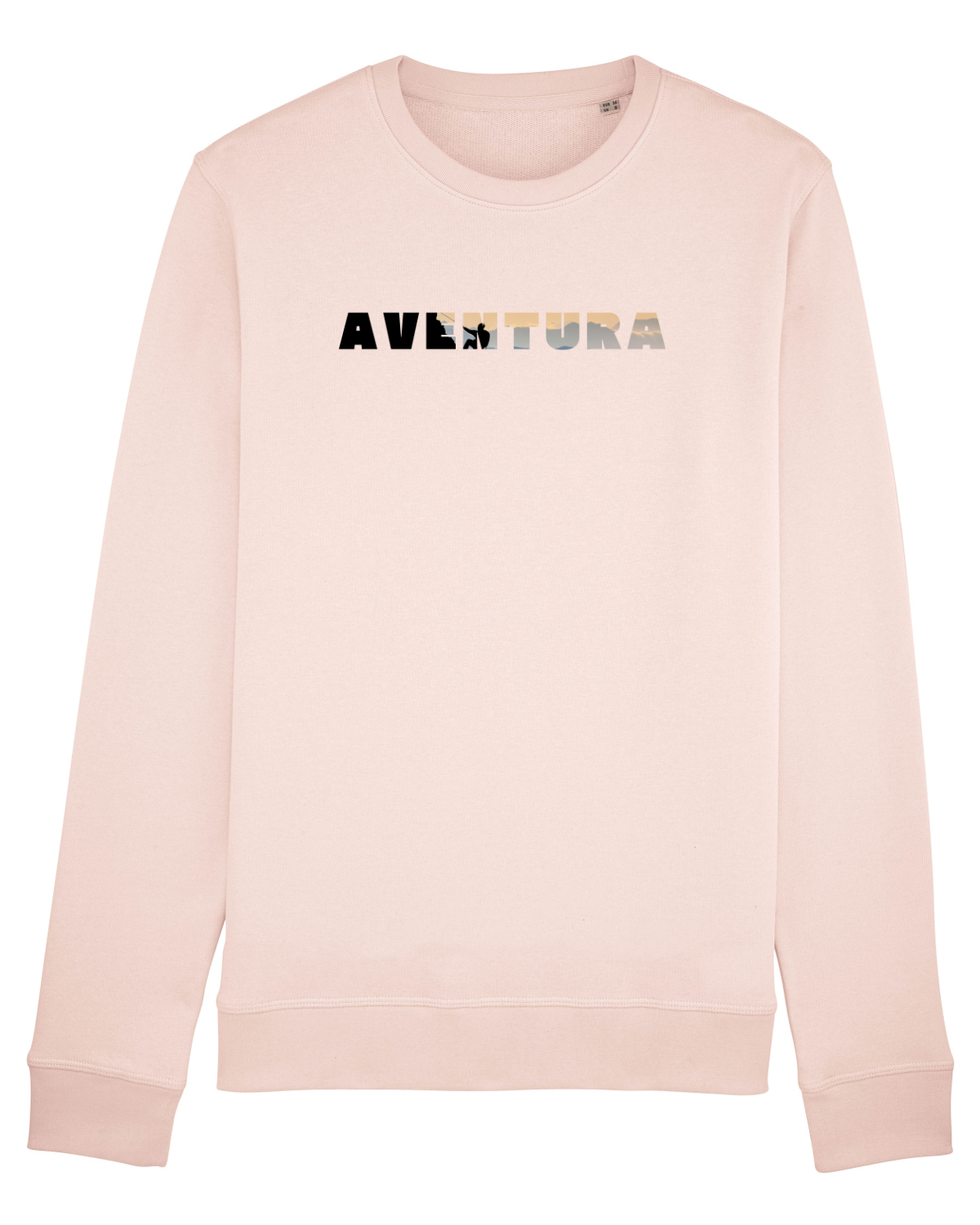Bluză mânecă lungă Unisex Rise Candy Pink