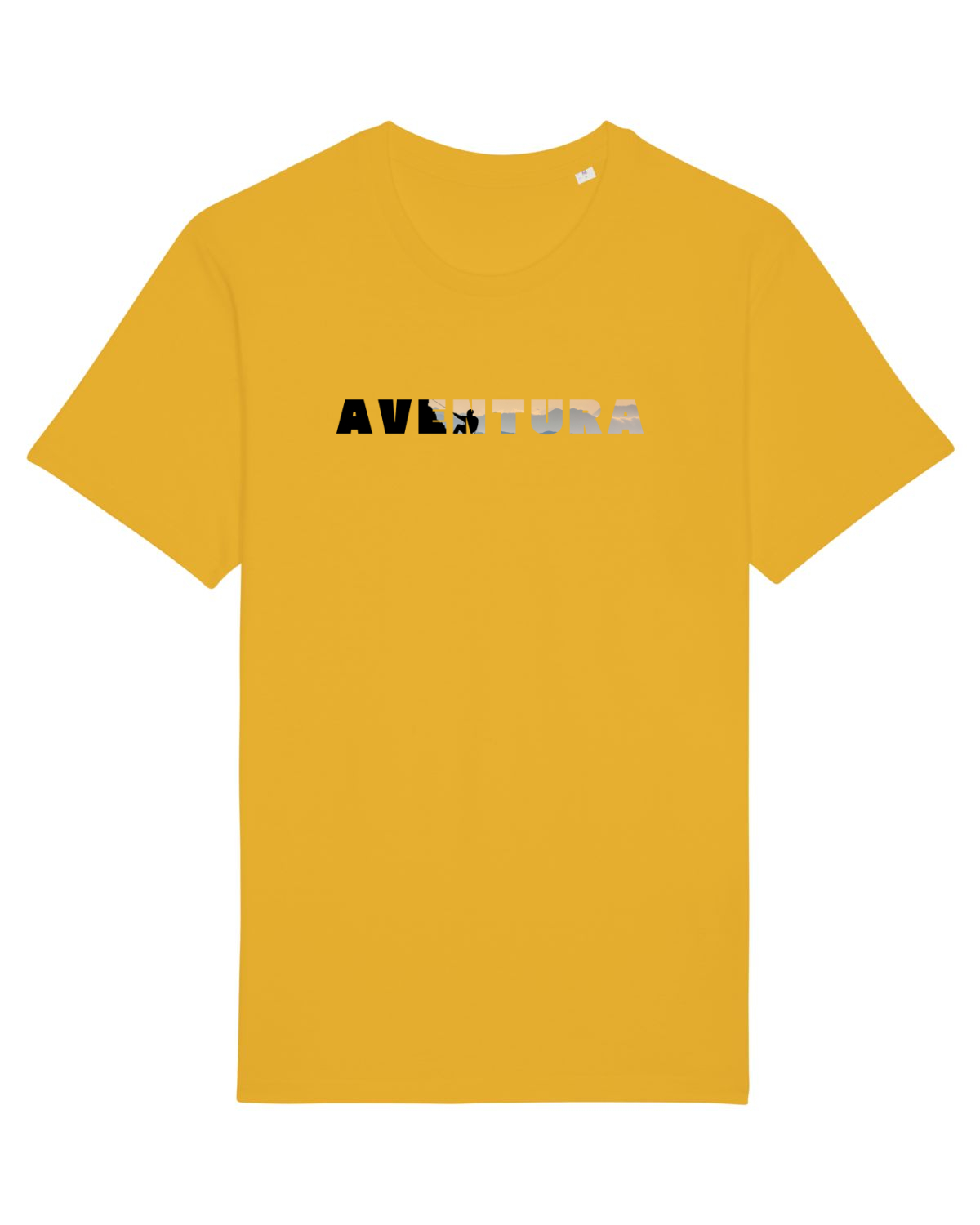 Tricou mânecă scurtă Unisex Rocker Spectra Yellow