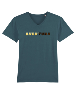 Aventura  Tricou mânecă scurtă guler V Bărbat Presenter