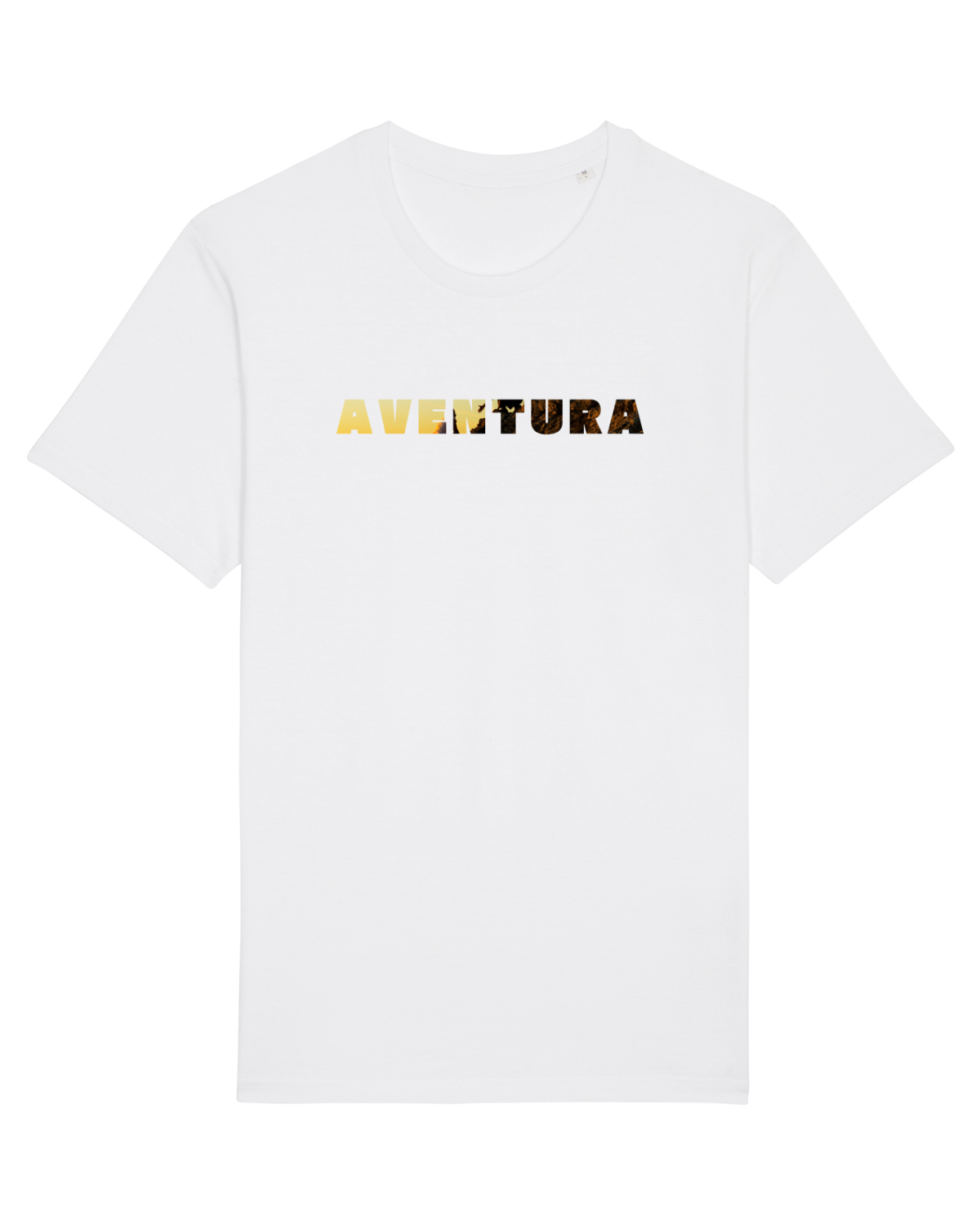 Tricou mânecă scurtă Unisex Rocker White