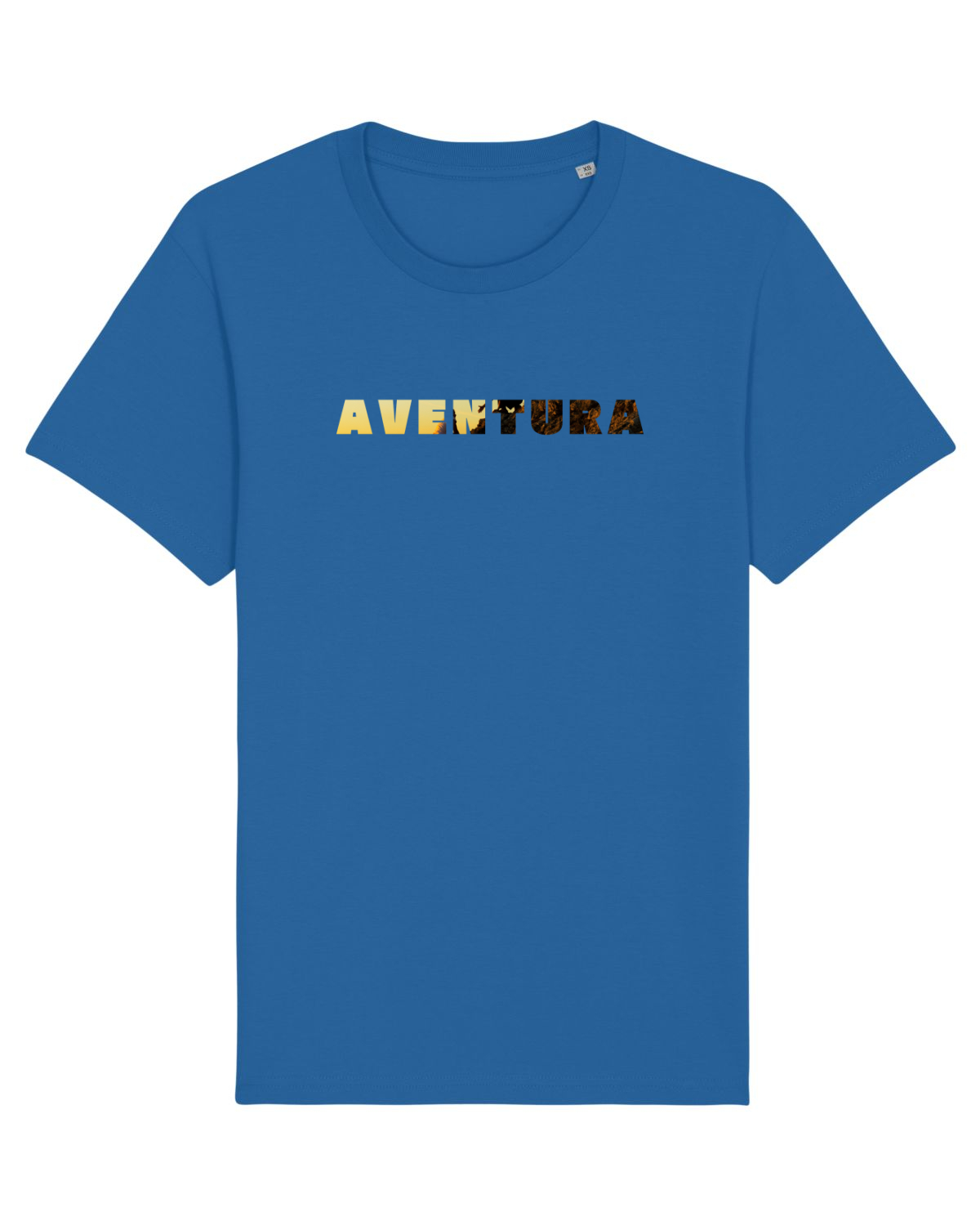 Tricou mânecă scurtă Unisex Rocker Royal Blue