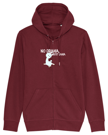 No drama,just lama  Burgundy