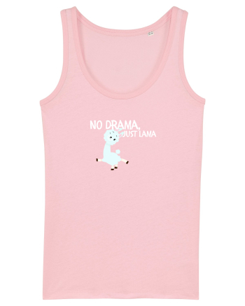 No drama,just lama  Cotton Pink