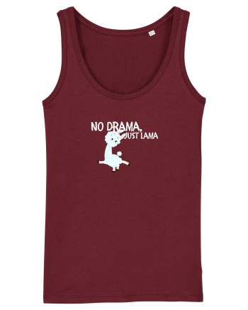 No drama,just lama  Burgundy