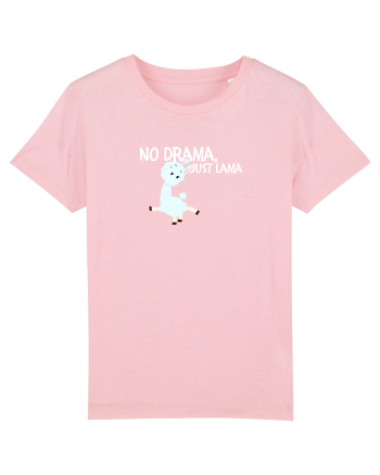 No drama,just lama  Cotton Pink