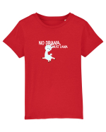 No drama,just lama  Tricou mânecă scurtă  Copii Mini Creator
