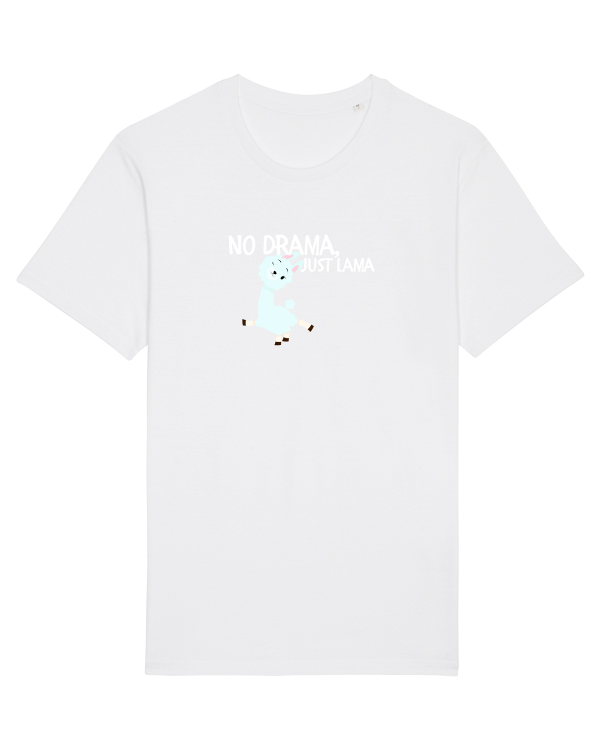 Tricou mânecă scurtă Unisex Rocker White