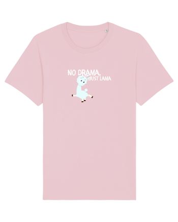 No drama,just lama  Cotton Pink