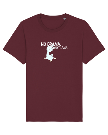 No drama,just lama  Burgundy