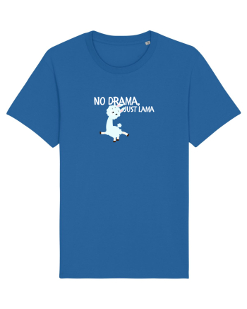 No drama,just lama  Royal Blue