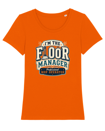 Omul de serviciu - Floor manager  Bright Orange