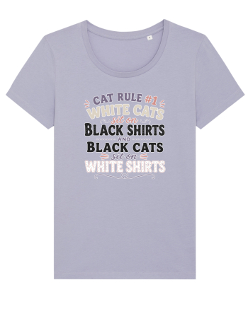 Iubesc pisicile Funny Cat Hair Owner for Cat Lovers Lavender
