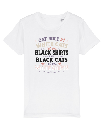 Iubesc pisicile Funny Cat Hair Owner for Cat Lovers White