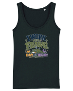Funny Tired Frog Work Humor Gift for Employees and Coworkers Maiou Damă Dreamer