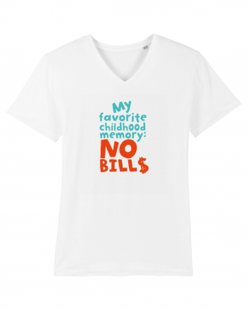 My favourite childhood memory: No Bills (color) White