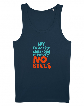 My favourite childhood memory: No Bills (color) Navy