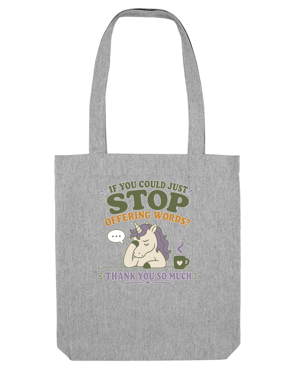 Sacoșă textilă Heather Grey