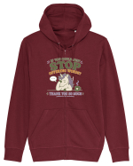 Socially Drained People Unicorn Hanorac cu fermoar Unisex Connector