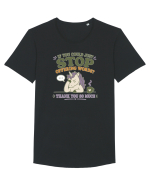 Socially Drained People Unicorn Tricou mânecă scurtă guler larg Bărbat Skater