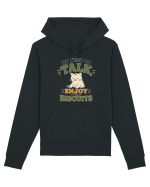 Pisica si biscuitii Funny Cat Humor Design for Introverts and Cat Lovers Hanorac Unisex Drummer