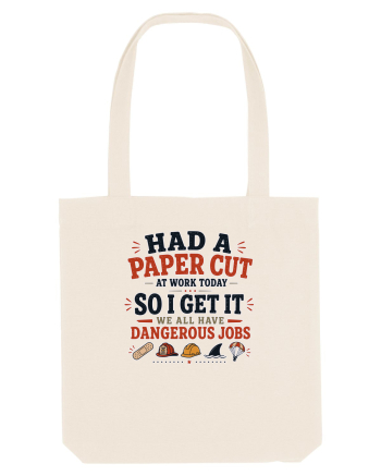 Sarcasm la birou Paper Cut Dangerous Job Natural