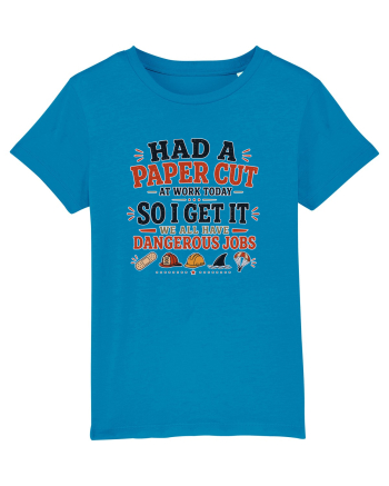 Sarcasm la birou Paper Cut Dangerous Job Azur
