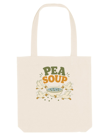 Ratele si mazarea. Funny Duck Pun Humor Design Featuring Pea Soup Natural